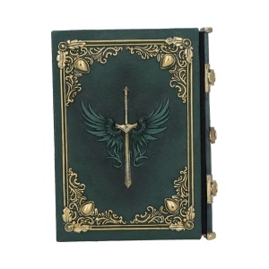 Jurnal Dragon's Grimoire cu dragon in relief, 92 pagini, Nemesis Now, 19 cm - Img 4