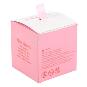 Lumanare cu bucatele de quartz roz The sun - Celestial Dreams (aroma Grepfrut Roz) - Img 3