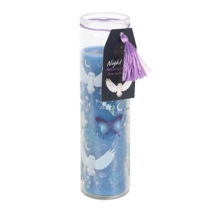 Lumanare cu lavanda "Night Owl", 21cm - Img 2