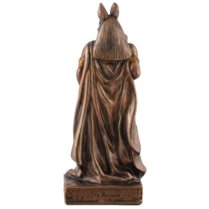 Mini statueta mitologica zeul egiptean Anubis 9 cm - Img 5
