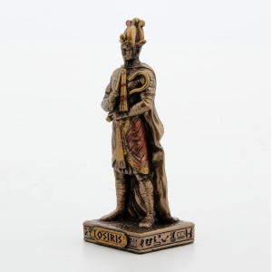 Mini statueta mitologica zeul egiptean Osiris 9 cm - Img 2