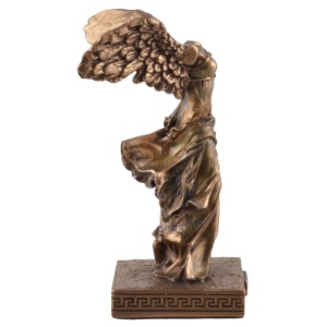 Mini statueta rasina, mitologia greaca, zeita Nyke 9cm - Img 3