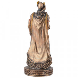 Mini statueta zeu nordic Odin 9 cm - Img 3