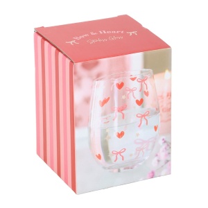 Pahar de vin Bow and Heart, capacitate 450 ml - Img 3