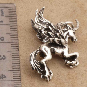 Pandantiv argint Pegasus 3.8 cm