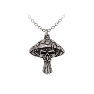Pandantiv cu lantisor gotic ciupercuta Alchemy England - Death Cap