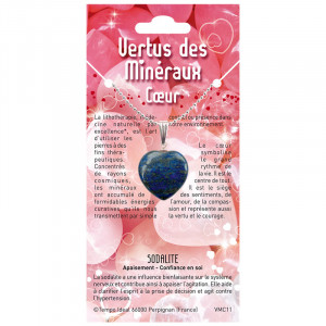 Pandantiv cu lantisor Inima de Quartz Roz, talisman pentru Iubire, 3 cm - Img 2