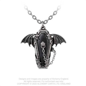 Pandantiv gotic cu lantisor Alchemy England - Somn Etern - Img 4