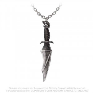 Pandantiv gotic cu lantisor Alchemy England - Vampyre Knife - Img 2