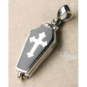Pandantiv medalion argint pentru poza Cosciug 3.4 cm