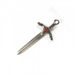Pandantiv medieval Sigiliul Templierilor - Sabia Templierilor
