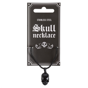 Imbinand farmecul gotic si stilul modern, acest pandantiv cu craniu din otel inoxidabil este un accesoriu izbitor. Perfect pentru cei carora le place sa faca o declaratie, designul pandantivului combina atractivitatea captivanta a craniilor cu eleganta ot