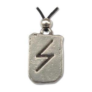 Pandantiv runa Sigil, talisman pentru sanatate si vitalitate, 2.5cm