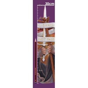 Placheta de perete licentiata Lord of the Rings You Shall Not Pass 30.4 cm - Img 7