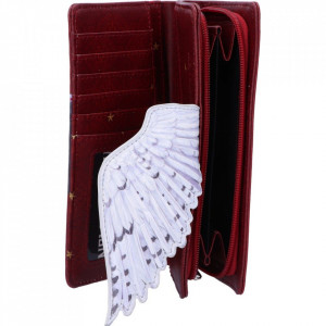 Portofel lung embosat bufnita Magical Flight 18.5 cm - Img 6