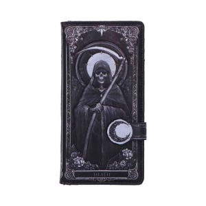 Portofel lung embosat Skeleton Tarot (18.5 cm) - Img 6