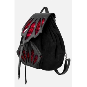 Rucsac gotic Dark Romance Bloodveil inspirat de vitralii gotice - Restyle - Img 6
