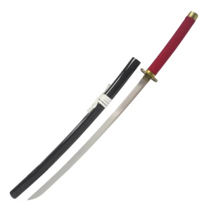 Sabie decorativa katana cu maner rosu Jujutsu Kaisen - Okkotsu Yuta 105cm