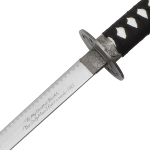Sabie decorativa katana cu suport Kill Bill - Budd 95 cm - Img 2