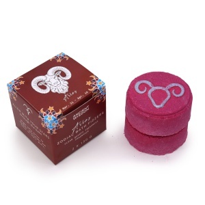Set 2 bombe de baie artizanale cu mesaj ascuns Zodiac - Berbec - Img 3