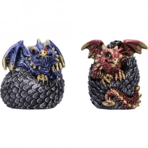 Set 4 statuete dragonei - Eggling Hoard 5 cm - Img 4