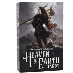 Set carti tarot cu brosura de instructiuni si carte despre arta tarotului Cerul si Pamantul - Img 3