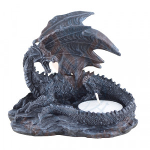 Set doua suporturi lumanari Dragon
