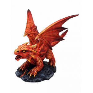 Statueta Age of Dragons - Dragon de foc pui - Anne Stokes - 13 cm - Img 2
