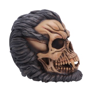 Statueta craniu Hall of Horrors: The Beast of the Moon – decor gotic si decor fantasy, 16 cm - Img 4