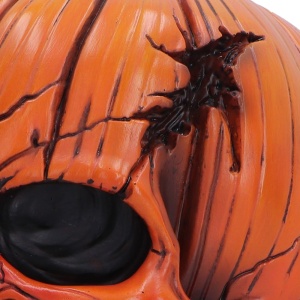 Statueta craniu Hall of Horrors: The Spirit of Halloweenn – decor gotic si decor fantasy, 17.5cm - Img 6
