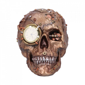 Statueta Craniu steampunk Scrapped 19cm - Img 2