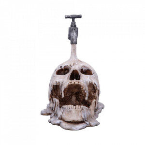 Statueta Craniu Tapped 24cm - Img 2