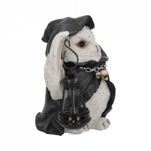 Statueta cu led bufnita alba Reapers Flight 17cm - Img 4