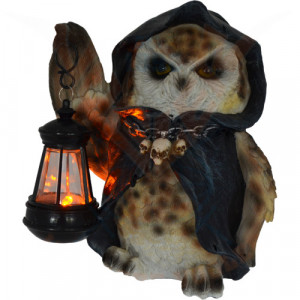 Statueta cu led bufnita Reapers Flight 17cm - Img 3