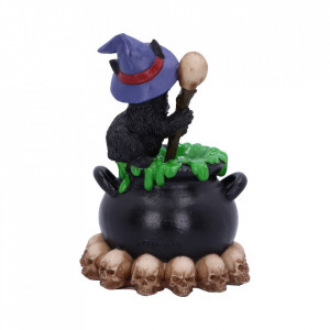 Statueta cu led Pisicuta Vrajitoare Spook 12 cm - Img 4