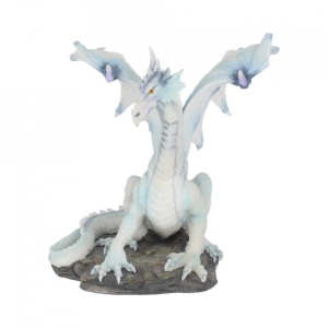 Statueta dragon alb Draconis 19cm - Img 2
