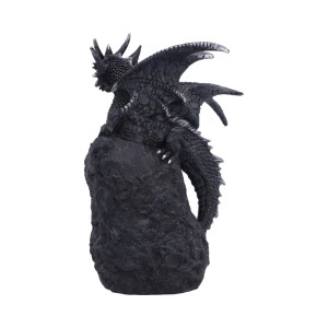 Statueta Dragon Crystal Keeper ( Shadow ) – decor fantasy collector 20.8 cm - Img 3