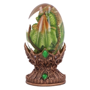 Statueta dragon Elemental Dragonling - Pamant 12 cm - Img 3