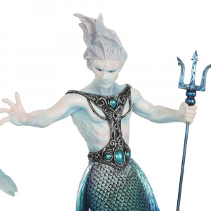 Statueta Elemental Magic - Vrajitorul Apei, Anne Stokes 22.5 cm - Img 5
