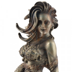 Statueta mitologica Sirena - Invitation 19cm - Img 2