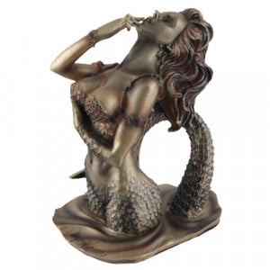 Statueta mitologica Sirena - Seduction 17cm - Img 1