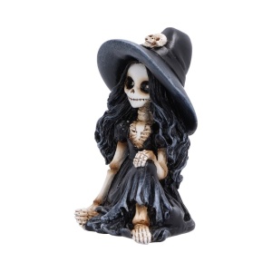 Statueta schelet Jinxie, decor gothic fantasy 8.8 cm