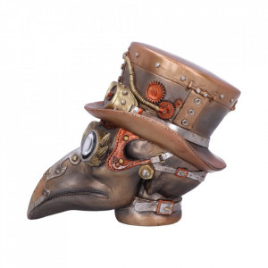 Statueta steampunk Doctor Beaky- Automaton Apothecary 20.5 cm - Img 3