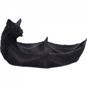 Statueta - suport bijuterii Liliac Veghetorul Inaripat 24 cm - Img 2