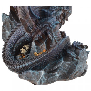Statueta / Suport lateral de carti book end - Comoara Dragonului - Img 5