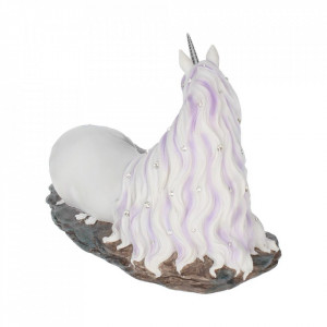 Statueta unicorn cu cristale Liniste 20 cm - Img 5
