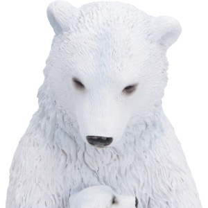 Statueta ursi polari Mama cu pui - Polar Bond 12.2cm - Img 5