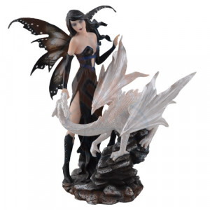 Statueta Zana si dragon Dragena 26cm