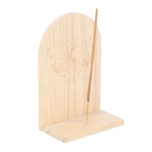 Suport betisoare parfumate cu agatatoare pentru perete Mystical Hands - Img 2