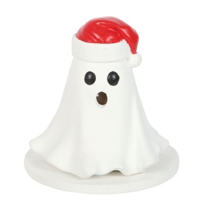 Suport conuri tamaie Ghost with Santa Hat